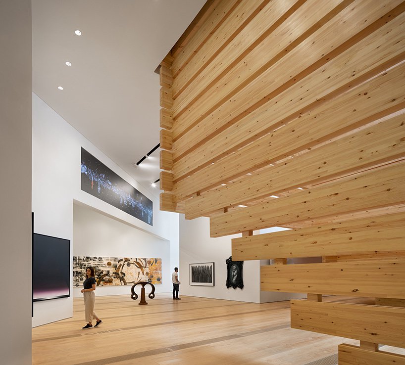 Design of the lobby of the Museum of Modern Art