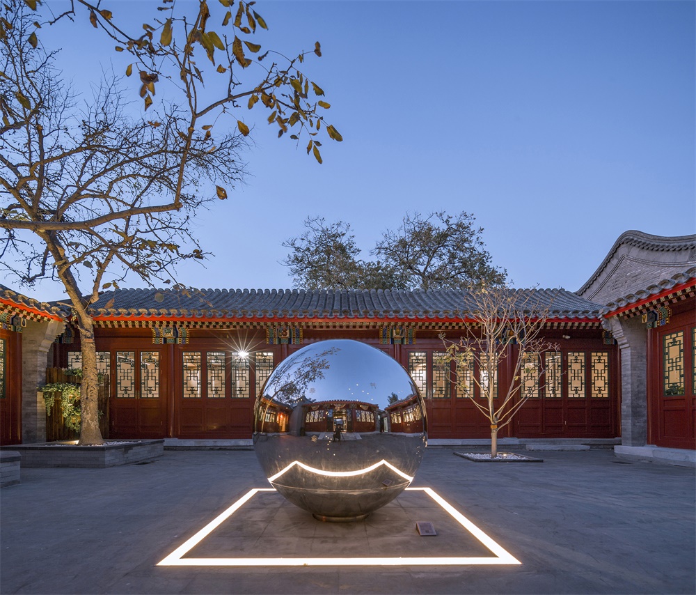 Dongsi Hutong Museum courtyard landscape design