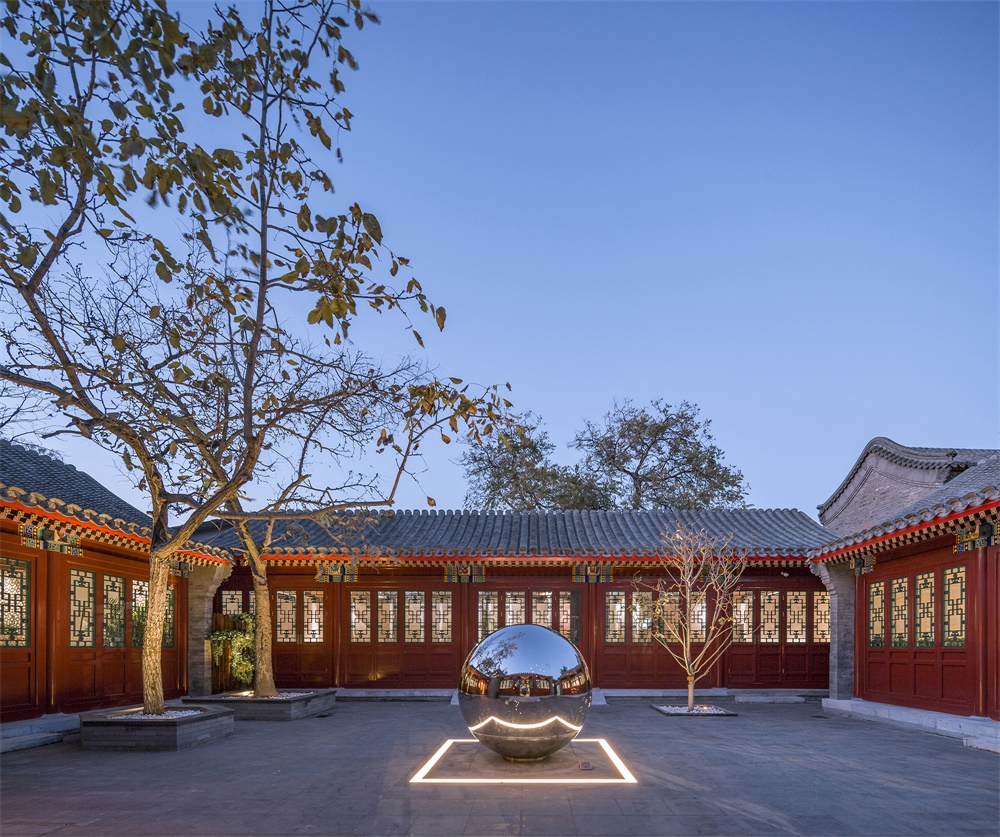 Dongsi Hutong Museum courtyard landscape design