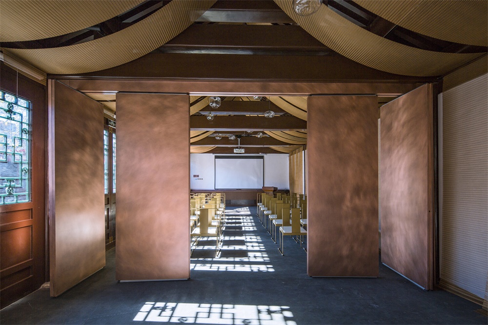 Training room design of Dongsi Hutong Museum