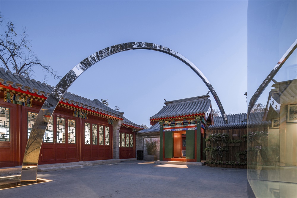 Dongsi Hutong Museum courtyard landscape design