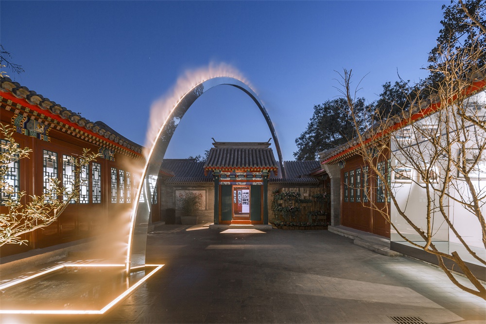 Dongsi Hutong Museum courtyard landscape design