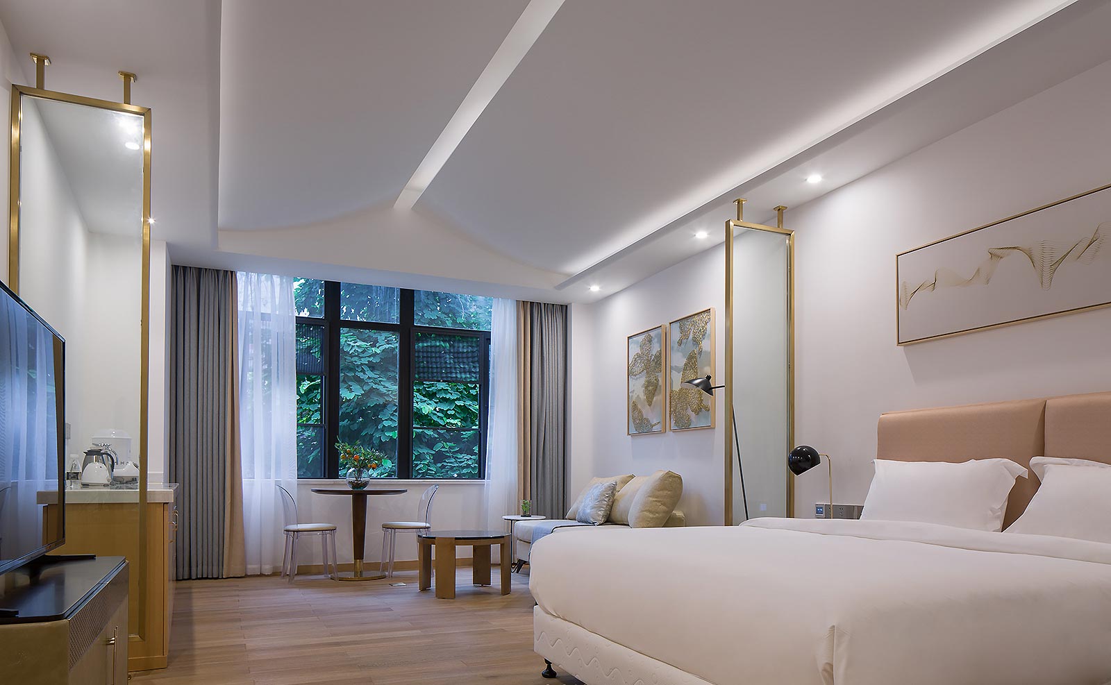 Bedroom design of MeifuYue Yuezi Center