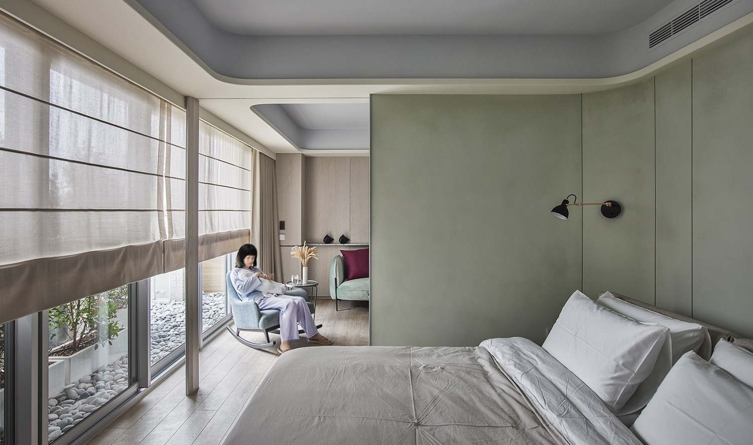 Room design of Yuezi Center