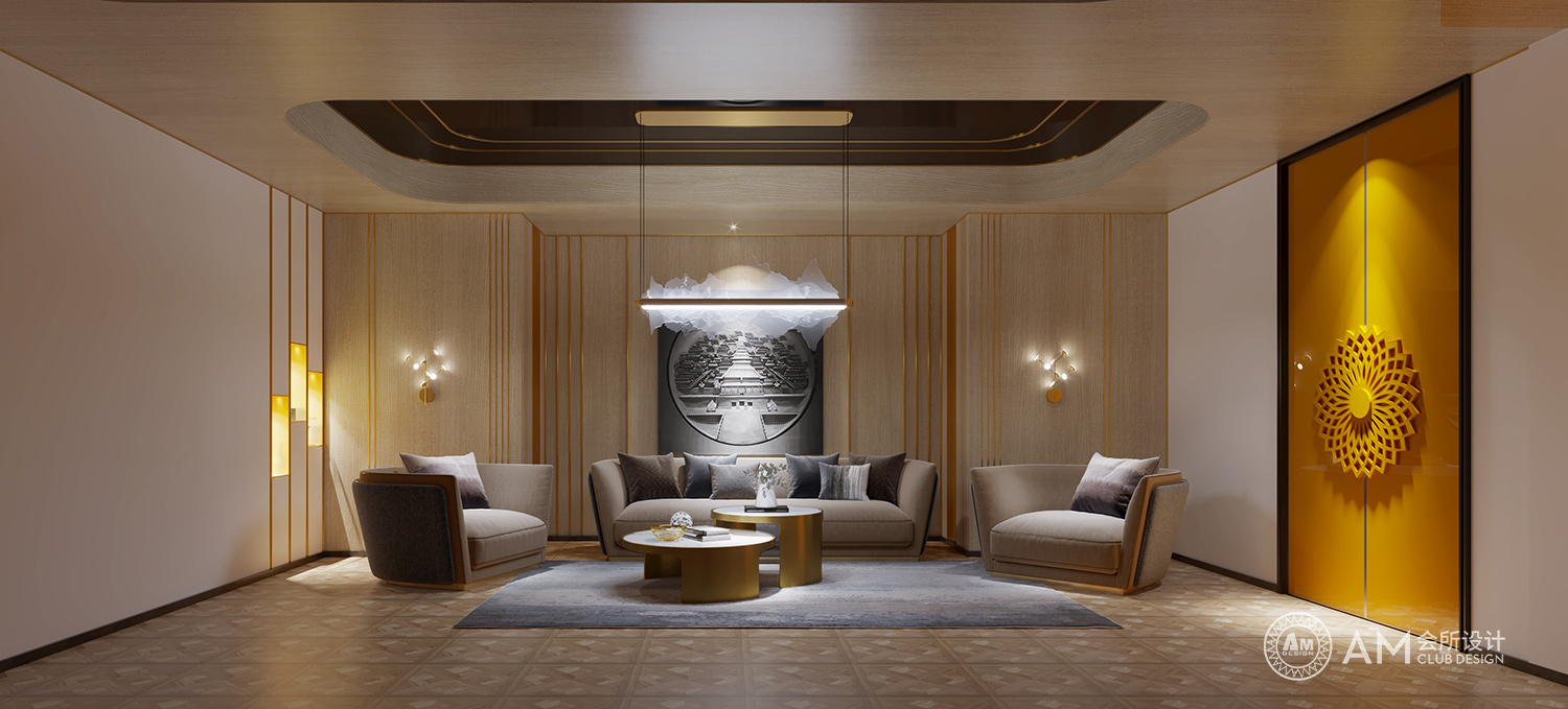 AM DESIGN | Design of lishiyuan Spa Club Lounge