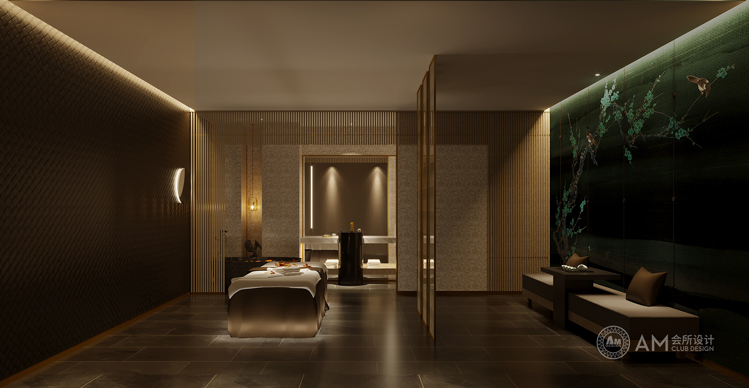 AM DESIGN | Spa room design of hanyuegong Spa Club
