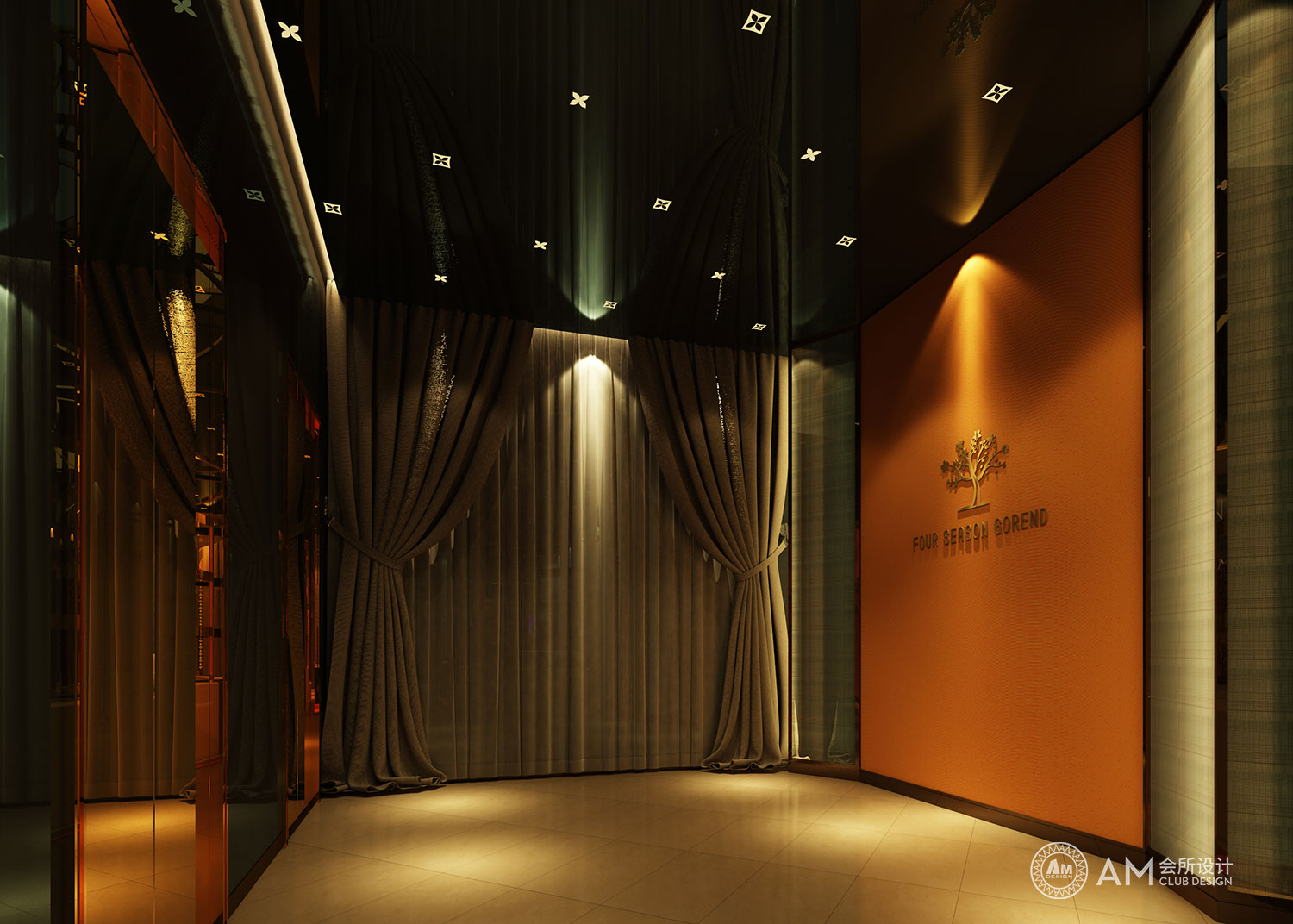 AM DESIGN | Lobby design of top spa spa in Sijihuacheng