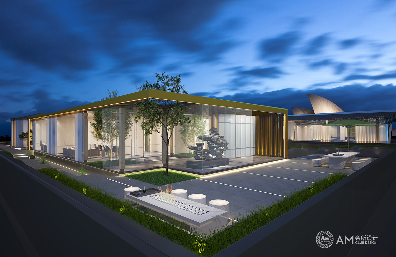 AM DESIGN | Architectural appearance design of enterprise club building in Aobei science and Technology Park