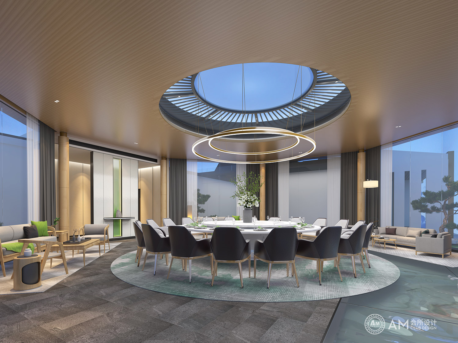 AM DESIGN | Restaurant Design of enterprise club in Aobei science and Technology Park