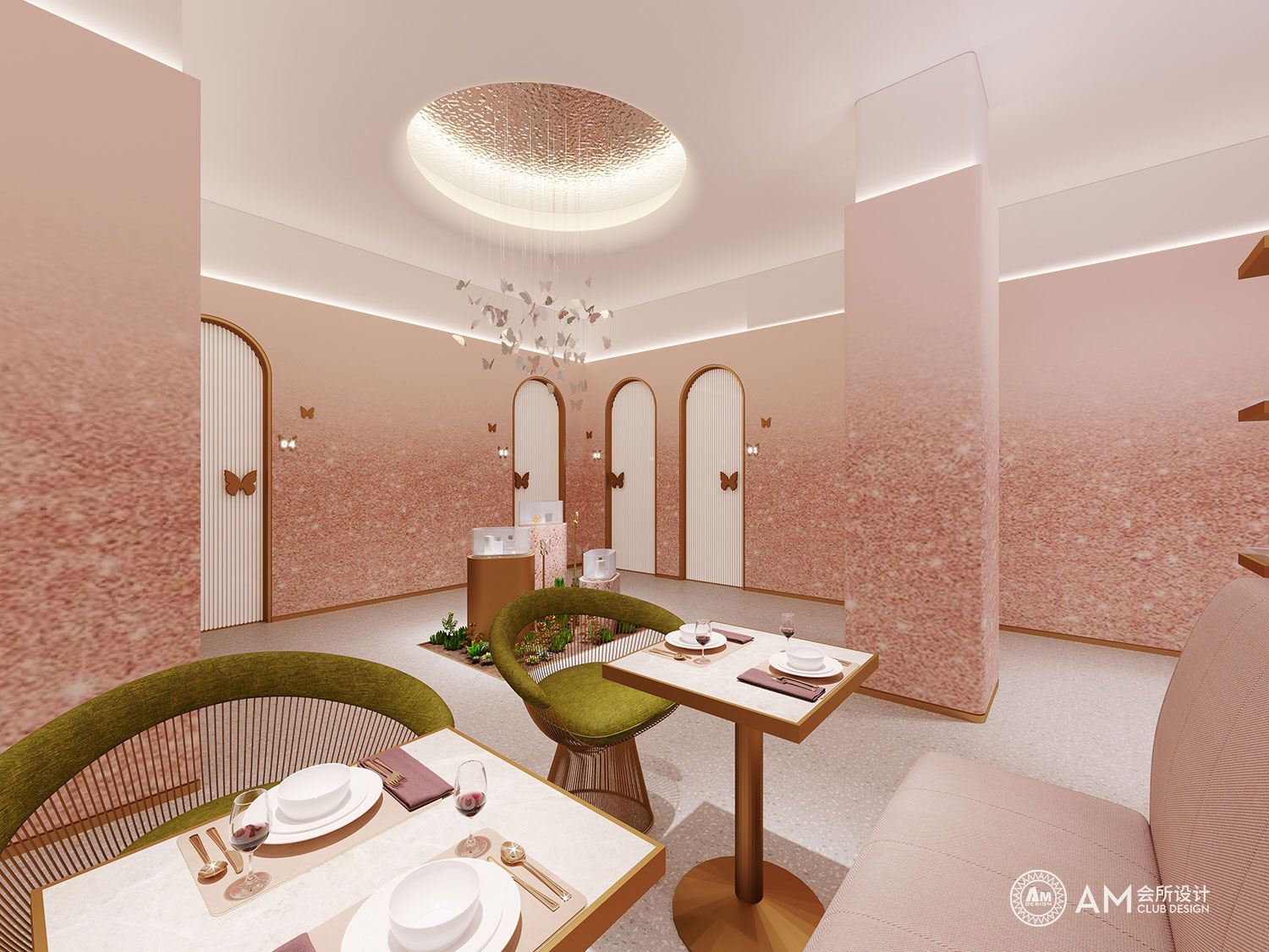 AM DESIGN | Rest area design of Beijing antison Beauty Club