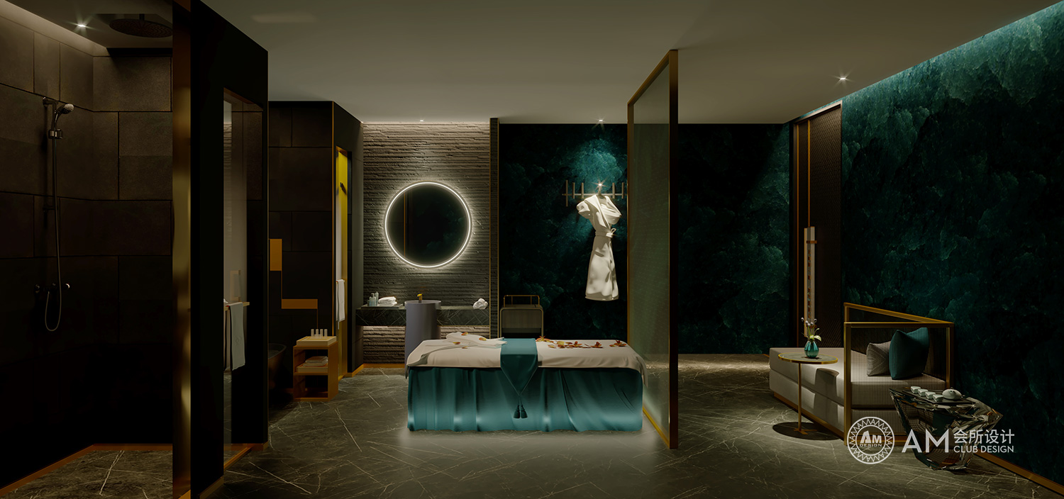 AM DESIGN | Spa room design of Beijing Hanyue Palace SPA Club