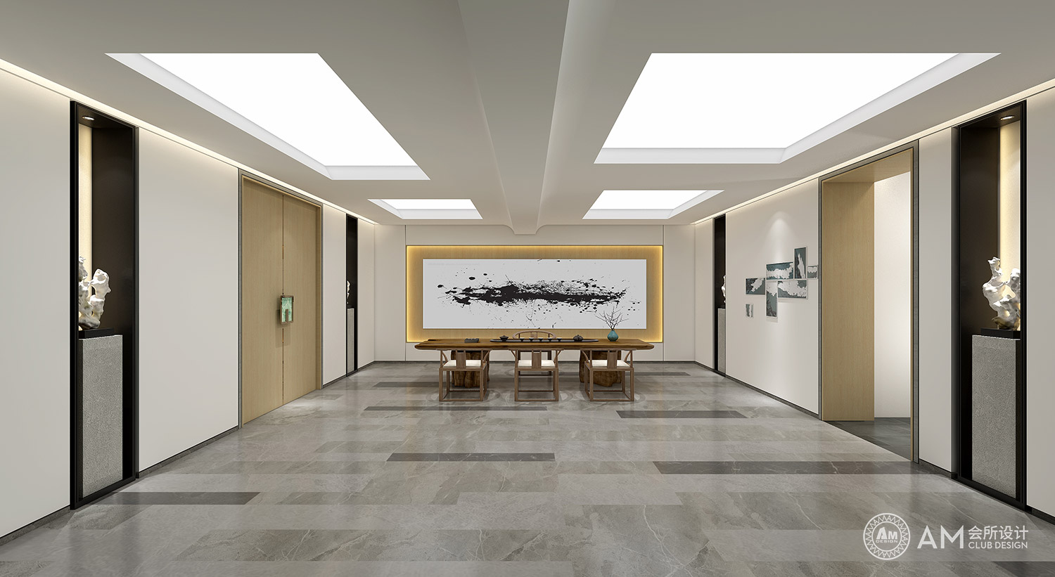 AM DESIGN | Landscape design of the corridor of the Beijing Friendship Hotel